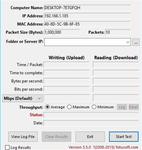 LAN Speed Test截圖