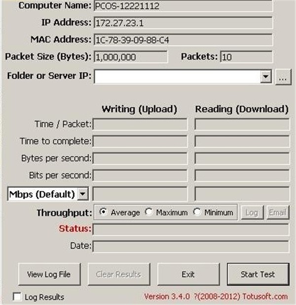 LAN Speed Test截圖