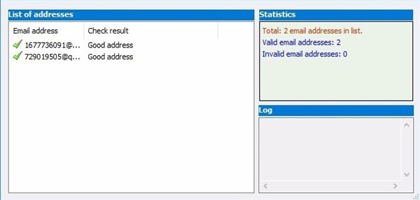YL Mail Verifier截圖