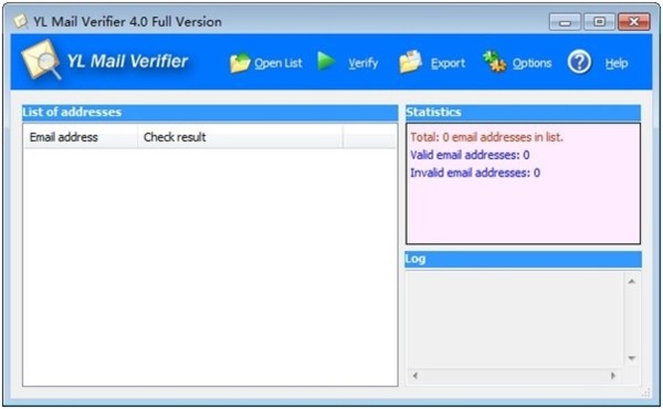 YL Mail Verifier截圖