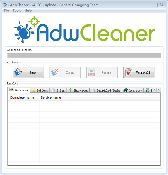 AdwCleaner綠色版截圖