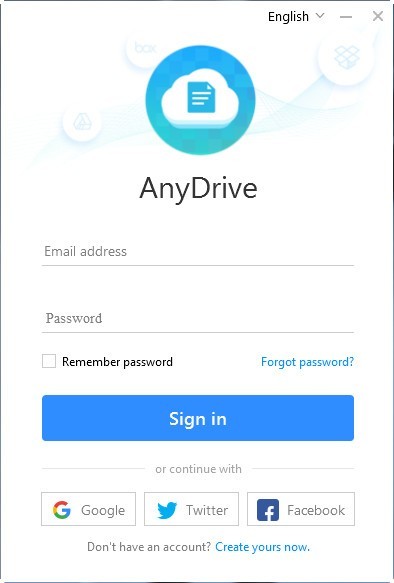 AnyDrive截圖