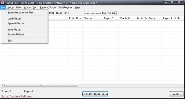 Rapid PDF Count截圖