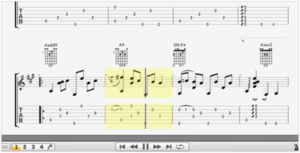 Guitar Pro截圖