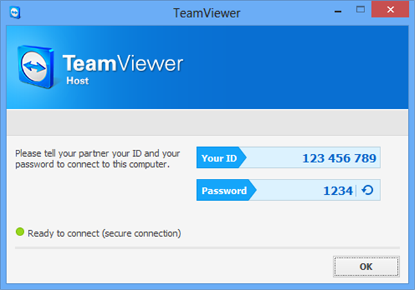 TeamViewer Host截圖