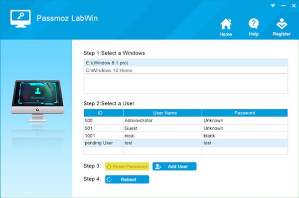 PassMoz LabWin截圖