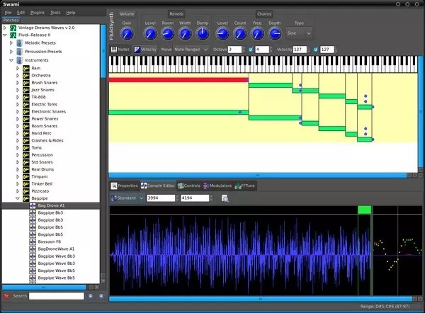 FluidSynth截圖