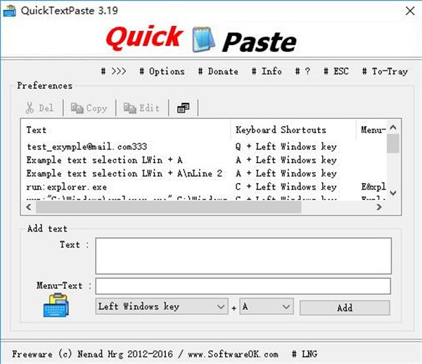 QuickTextPaste截圖