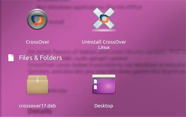 CrossOver截圖