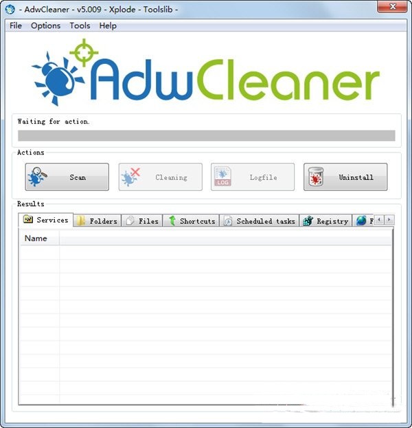Malwarebytes AdwCleaner截圖