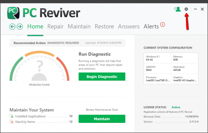 PC Reviver截圖