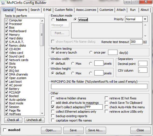 MVsoft MvPCinfo截圖