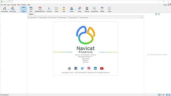 Navicat Premium 15截圖