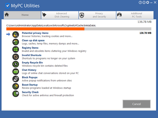 MyPC Utilities截圖