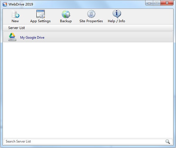 WebDrive Enterprise截圖