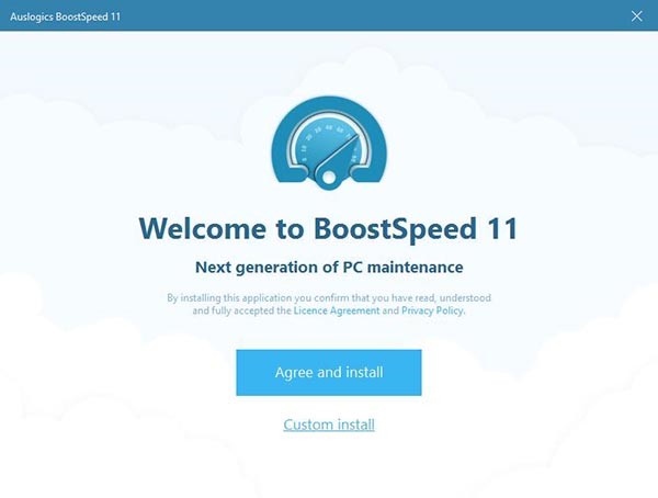 Auslogics BoostSpeed截圖
