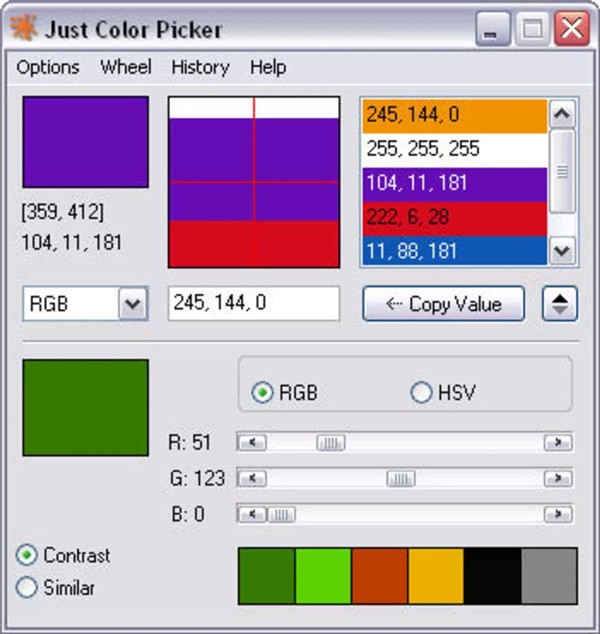 Just Color Picker截圖