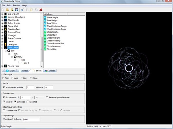 RigzSoft TimelineFX粒子特效制作器截圖