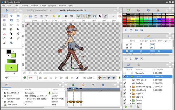 Synfig Studio截圖