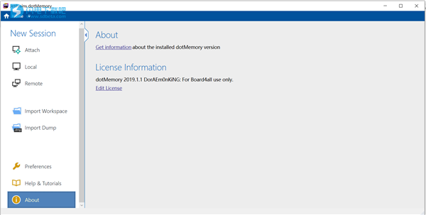 JetBrains dotMemory截圖