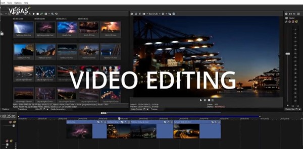 Vegas Pro 18 Edit截圖
