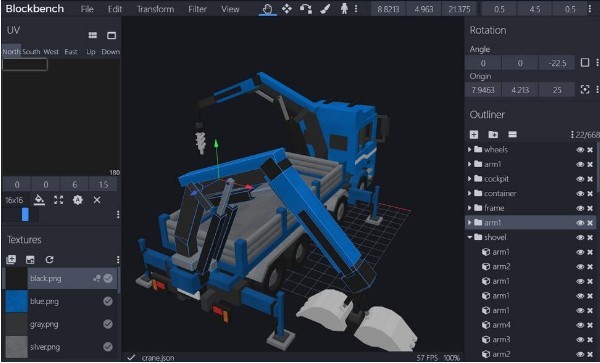 Blockbench截圖