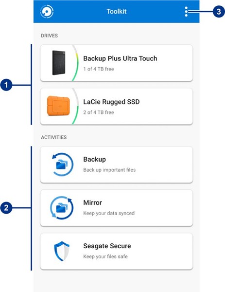Seagate Toolki截圖