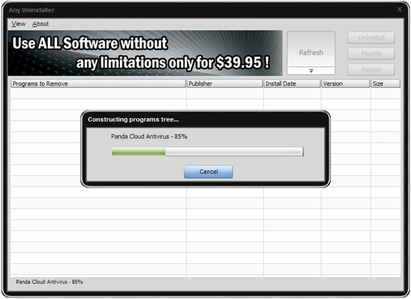 Soft4Boost Any Uninstaller截圖