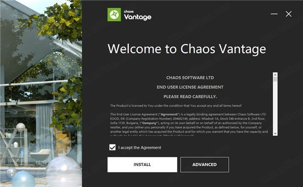 Chaos Vantage截圖