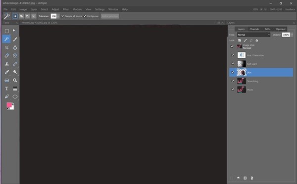 Abelssoft Artipic照片編輯工具截圖