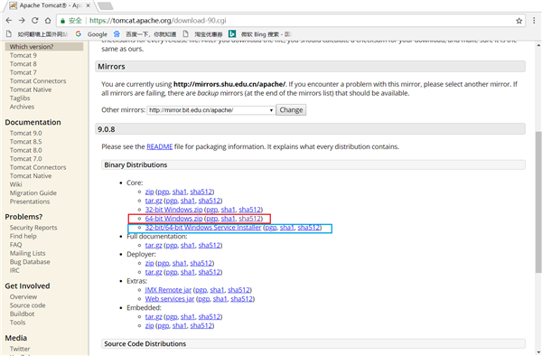 Apache Tomcat 9截圖