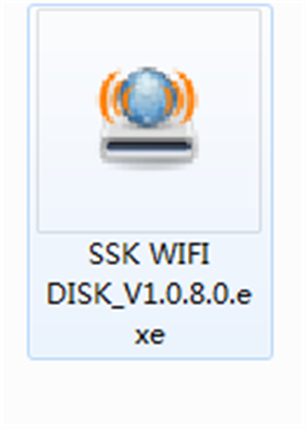 SSK WIFI DISK截圖