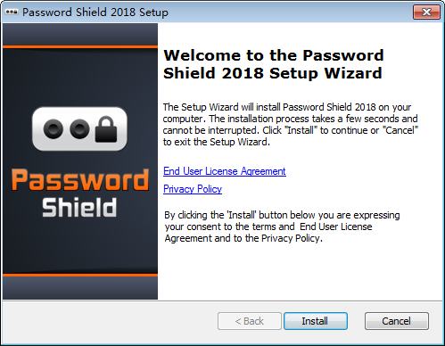 Password Shield密碼記錄軟件截圖