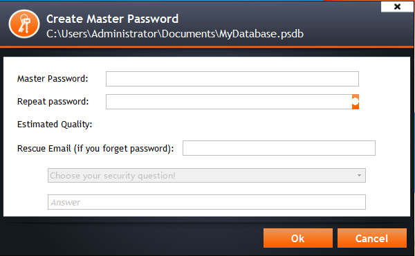 Password Shield密碼記錄軟件截圖