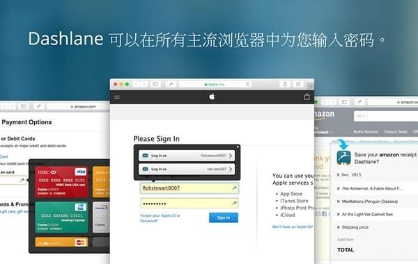 Dashlane截圖