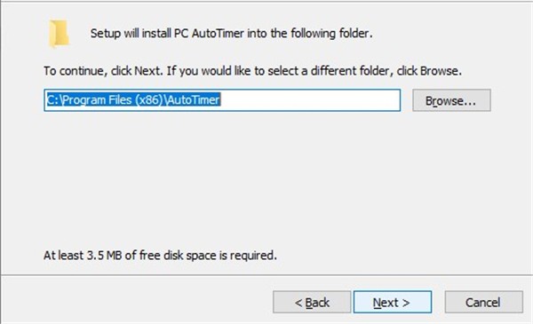 PC AutoTimer截圖