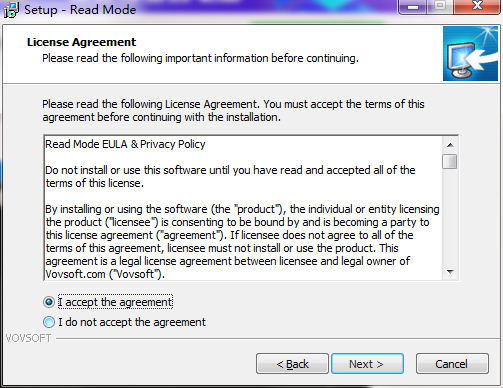 VovSoft Read Mode截圖