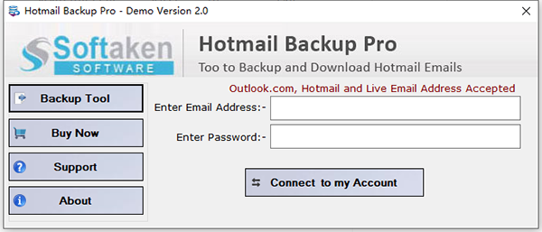 Hotmail Backup Pro截图