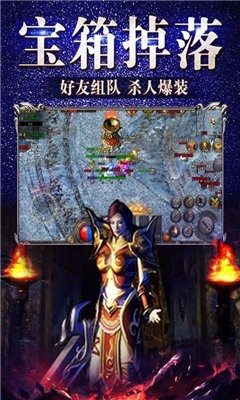 單職業(yè)冰雪復(fù)古打金截圖