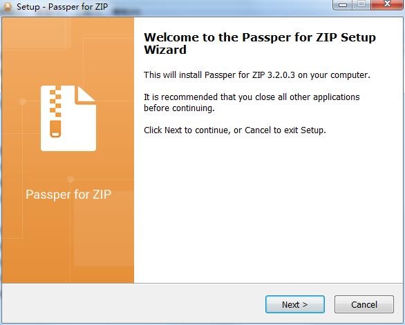 passper for zip截图