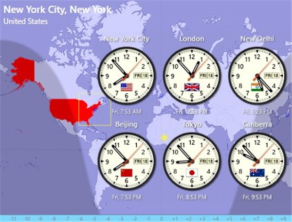 Sharp World Clock截圖