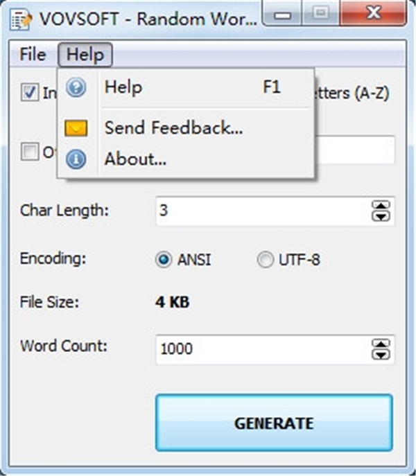 Random Wordlist Generator截圖