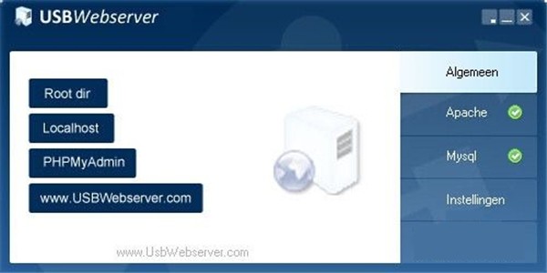 USBWebServer截圖