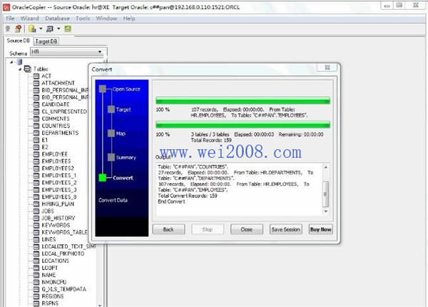 OracleCopier截圖