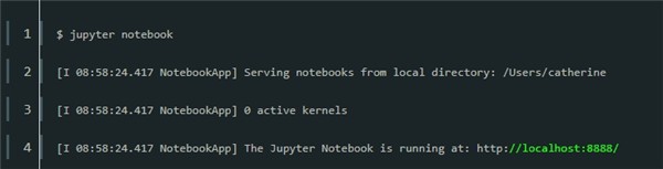 Jupyter Notebook截圖