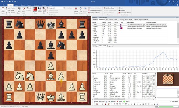 ChessBase16截圖