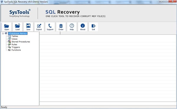 SysTools SQL Recovery截圖