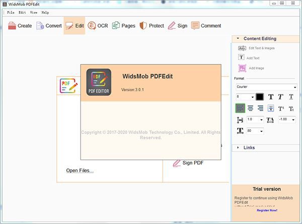 WidsMob PDFEdit截圖