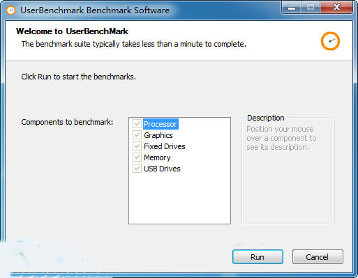UserBenchmark截圖