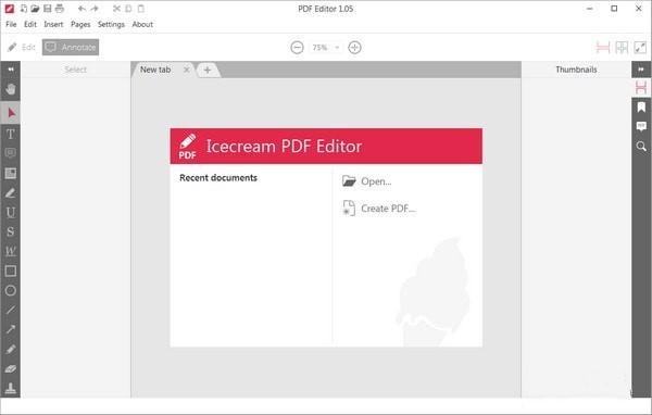 Icecream PDF Editor截圖